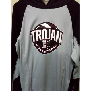 เสื้อกีฬา แขนยาว ฮู้ดดี้ สโมสร TROJAN VOLLEYBALL จากประเทศสหรัฐอเมริกา