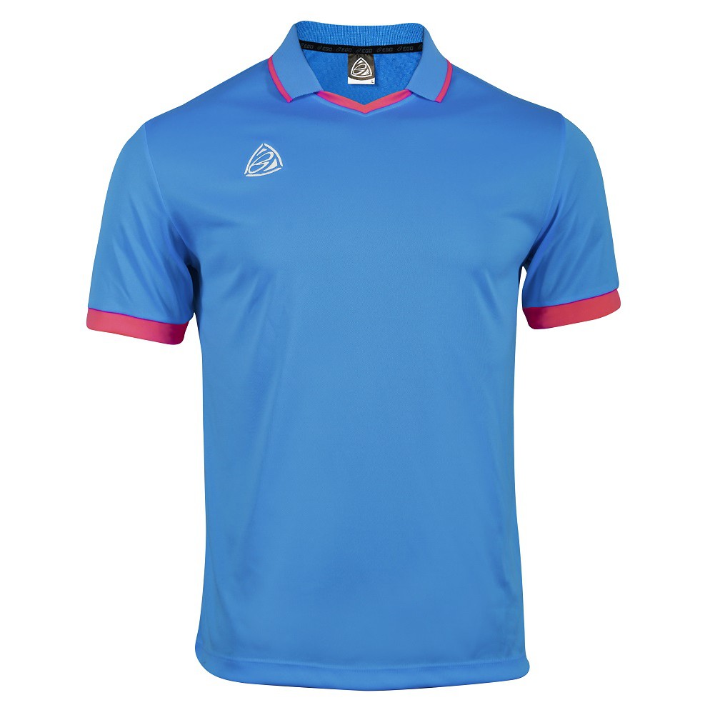 EGO SPORT EG1015 เสื้อฟุตบอลคอวีปก สีฟ้าเข้ม