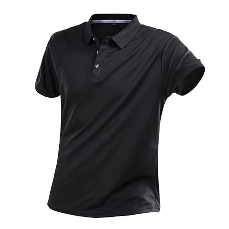 New Men's Polo Shirts Summer Quick Dry Short Sleeve Jerseys Male Cotton Polyester Camisa Masculina Blusas Tops #4