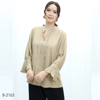 MIKIKO Blouse MI-B2163 จินจีร่า แขนยาว IGPU22-2