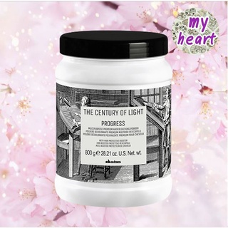 Davines The Century Of Light Progress 800 g ผงฟอกระดับพรีเมี่ยม