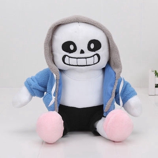 ของเล่นเด็ก ตุ๊กตาคอสเพลย์ Undertale Sans Hugger ขนาด 22 ซม.