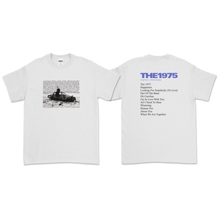 เสื้อยืด ลาย The 1975 - BFIAFL SONGLIST (ด้านหน้า และด้านหลัง)