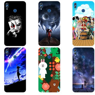 Case การ์ตูนแอนิเมชั่นนุ่ม Huawei Y Max ปลอกซิลิโคน Huawei Y Max เคส TPU พิมพ์ลาย