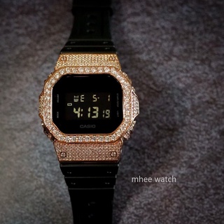 G-Shock Bling Bling DW-5600BB กรอบเพชร เพชรฝังRosegold ประกันศูนย์central 1 ปี