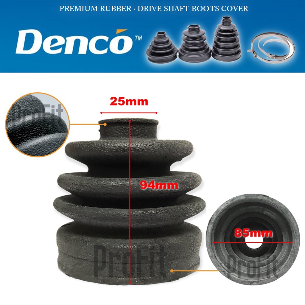 Hyundai Sonata EF Mitsubishi Grandis NA4W Galant E33A E57A Accord SA6Y 25mm - 85mm Denco Drive Shaft