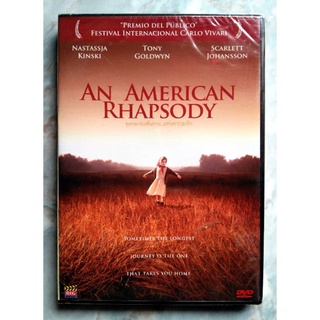 📀 DVD AN AMERICAN RHAPSODY (2001) : จุดหมายเส้นทาง...แห่งความรัก ✨สินค้าใหม่ มือ 1 อยู่ในซีล