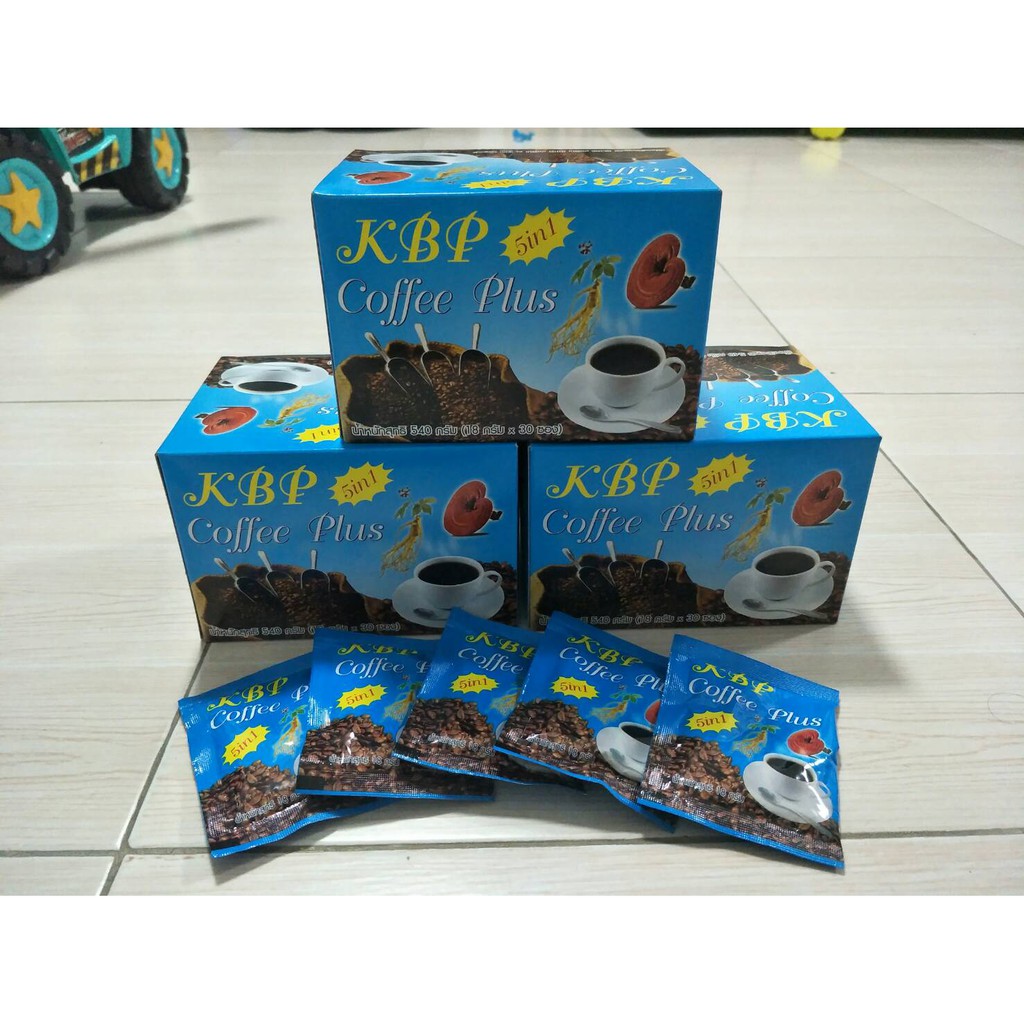 กาแฟโสมสมุนไพร KBP ของแท้ 100%