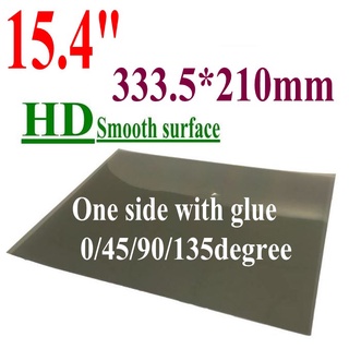 ฟิล์มโพลาไรซ์ หน้าจอ Lcd 15.4 นิ้ว 333.5*210 มม. 0 90 45 135 องศา 15.4 นิ้ว 1 ชิ้น