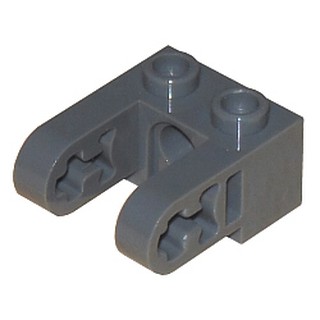 [1031] ชิ้นส่วนเลโก้ Lego Part Technic, Brick 1 x 2 with Hole and Dual Liftarm Extensions(85943) ราคา/ชิ้น