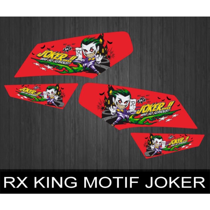RX KING สติ๊กเกอร์ VARIATION STRIPING JOKER MOTIF