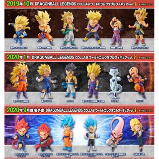 🇹🇭(ของแท้ มือ1-2 คละ LOT) #WCF #Dragon Ball Legends Collab Vol.1 Vol.2 Vol.3 (#Dragonball #ดราก้อนบอล)