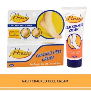 #Nash (แนช) ครีมทาส้นเท้าแตก ขนาด25กรัมและ 60​ กรัม#Nash Cracked Heel Cream