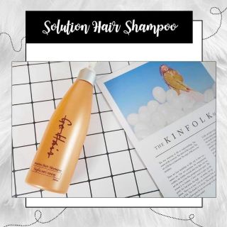 #ผมสวยในขั้นตอนแรก 
#Solutionhairshampoo  musthaveItem ⭐️