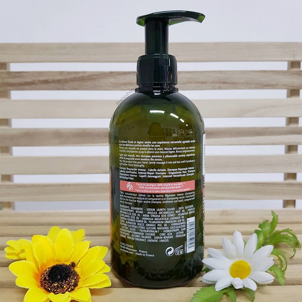 Loccitane Intensive Repair Shampoo 500ml 092021 แชมพู แชมพูล็อกซิทาน ...