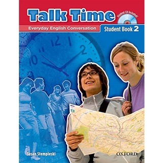 DKTODAY หนังสือ TALK TIME 2:STUDENTS BOOK WITH CD