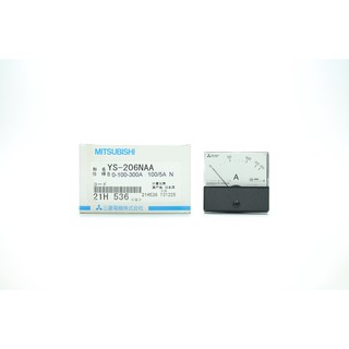 YS-206NAA  B 0-100-300A ; 100/5A MITSUBISHI AMMETER