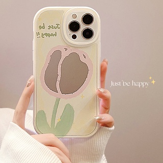 เคสโทรศัพท์มือถือ tpu กันกระแทกสี่มุม พร้อมกระจก สําหรับ iPhone 13 13pro 13prm iPhone 11 7Plus 8Plus Xr XS 13 12 Pro Max