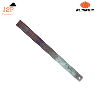 PUMPKIN ไม้บรรทัดสแตนเลส INOX12" 300mm PTT-12R300S J2P