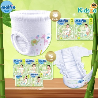 Molfix Natural ผ้าอ้อมเด็กสำเร็จรูป รุ่นพรีเมี่ยม รุ่น เนเชอรัล