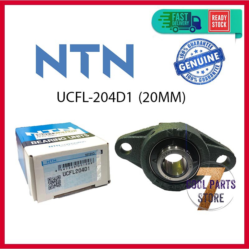 UCFL204 (20 มม.) NTN Rhombus Flange Pillow Block Bearing NTN Japan UCFL 204