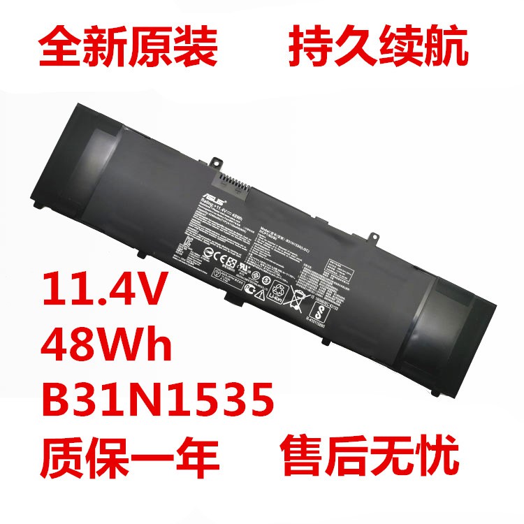 เดิม AsusASUS B31N1535 UX310UA UX310UQ U4000U UX410แบตเตอรี่แล็ปท็อป