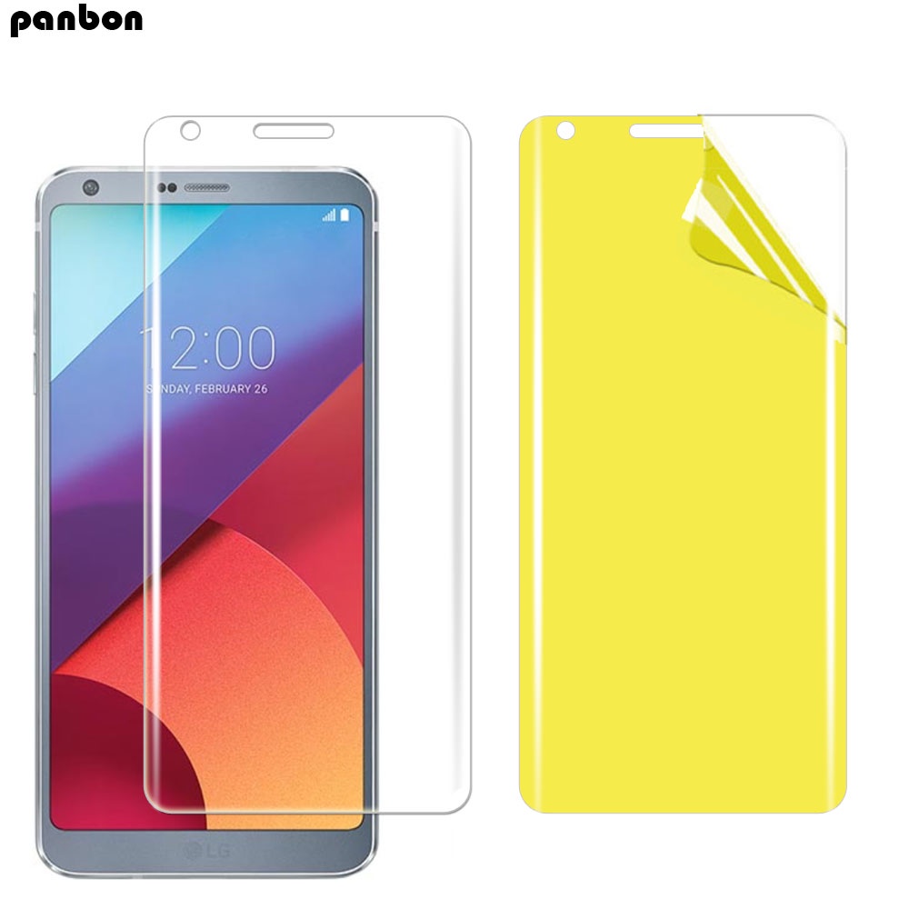 ฟิล์มไฮโดรเจล TPU นิ่ม แบบใส กันรอยหน้าจอ สําหรับ LG K92 K62 K52 Q52 K42 K22 Q92 Stylo 6 K71 K40S K50S V60 V50 V50S V40 V30 V20 G8 G8X G7 ThinQ G6 G5