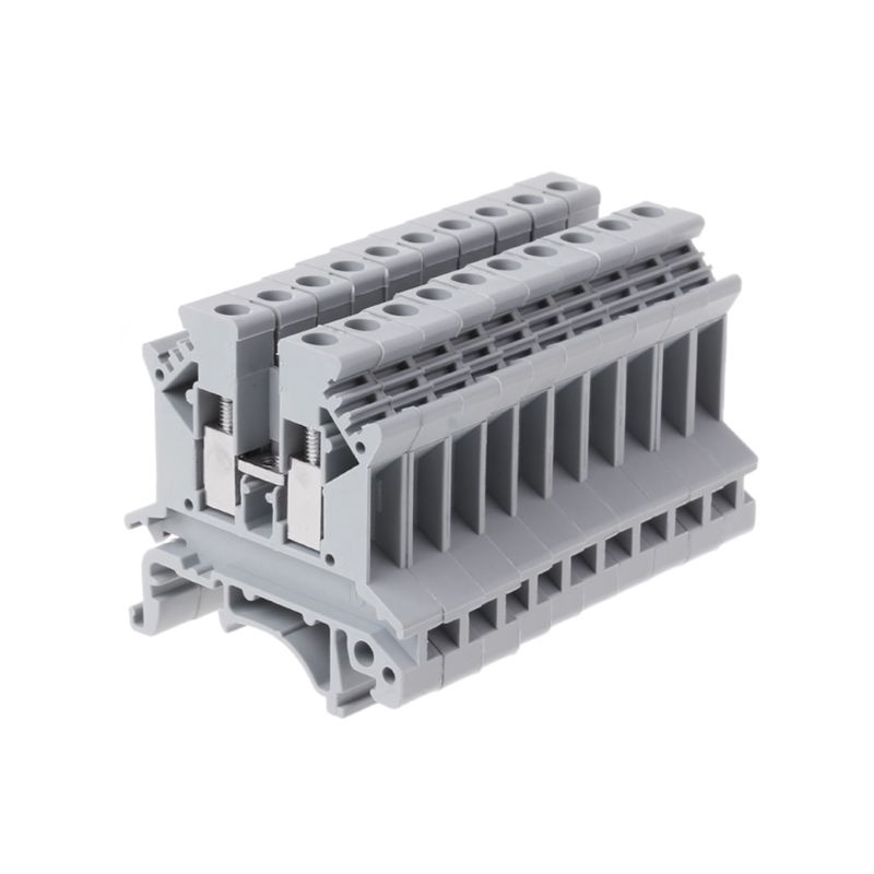 Sup บล็อกเทอร์มินัลสกรู รางสายไฟ PCB UK-2 5B 10 ชิ้น