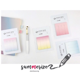 post it sticky note pad RAINBOW TAB STICKY NOTE โพสอิท แถบสี แถบคั่นสี