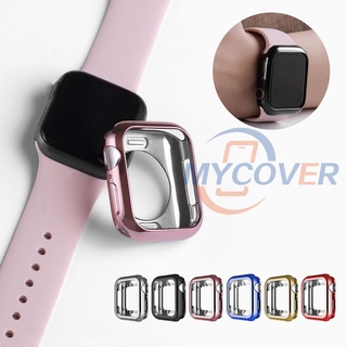 เคสนาฬิกาข้อมือ TPU กันรอยหน้าจอ สําหรับ Smart Watch Series 7 6 SE 5 4 3 2 1 ขนาด 41 มม. 45 มม. 42 มม. 38 มม. 40 มม. 44 มม.