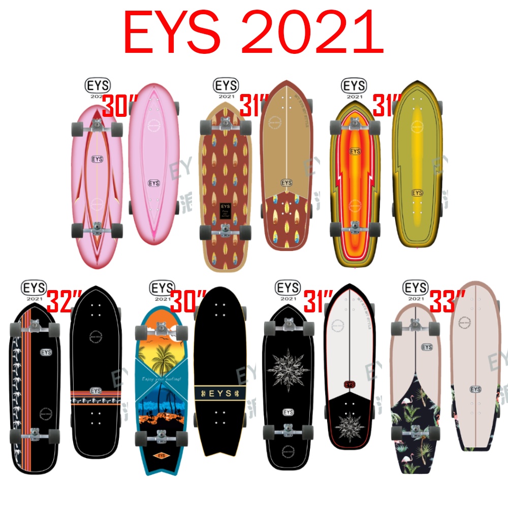 [พร้อมส่งในไทย] EYS Surfskate (2021) Truck CX4 (Gen 3)