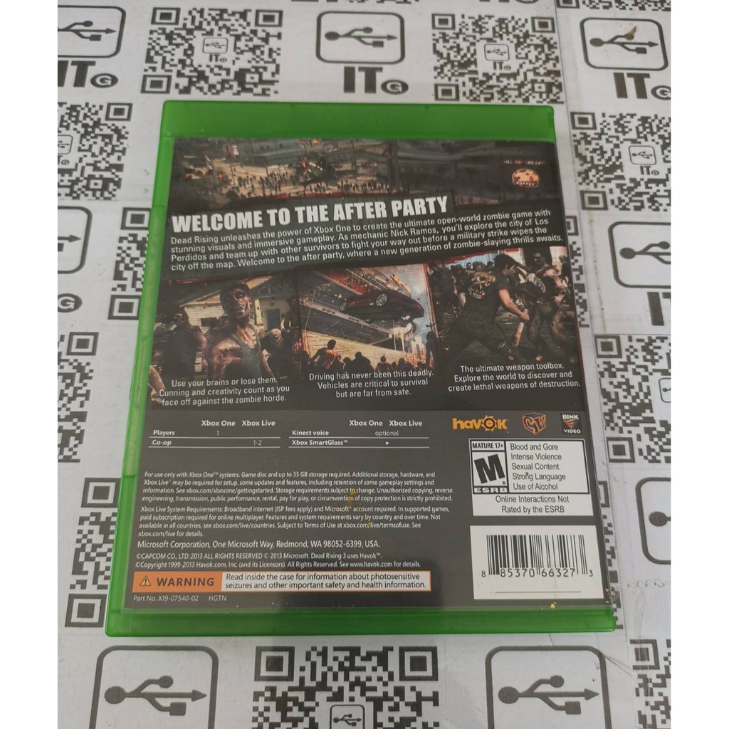 Dead Rising 3 (Xbox One)*** มือ2 | Shopee Thailand