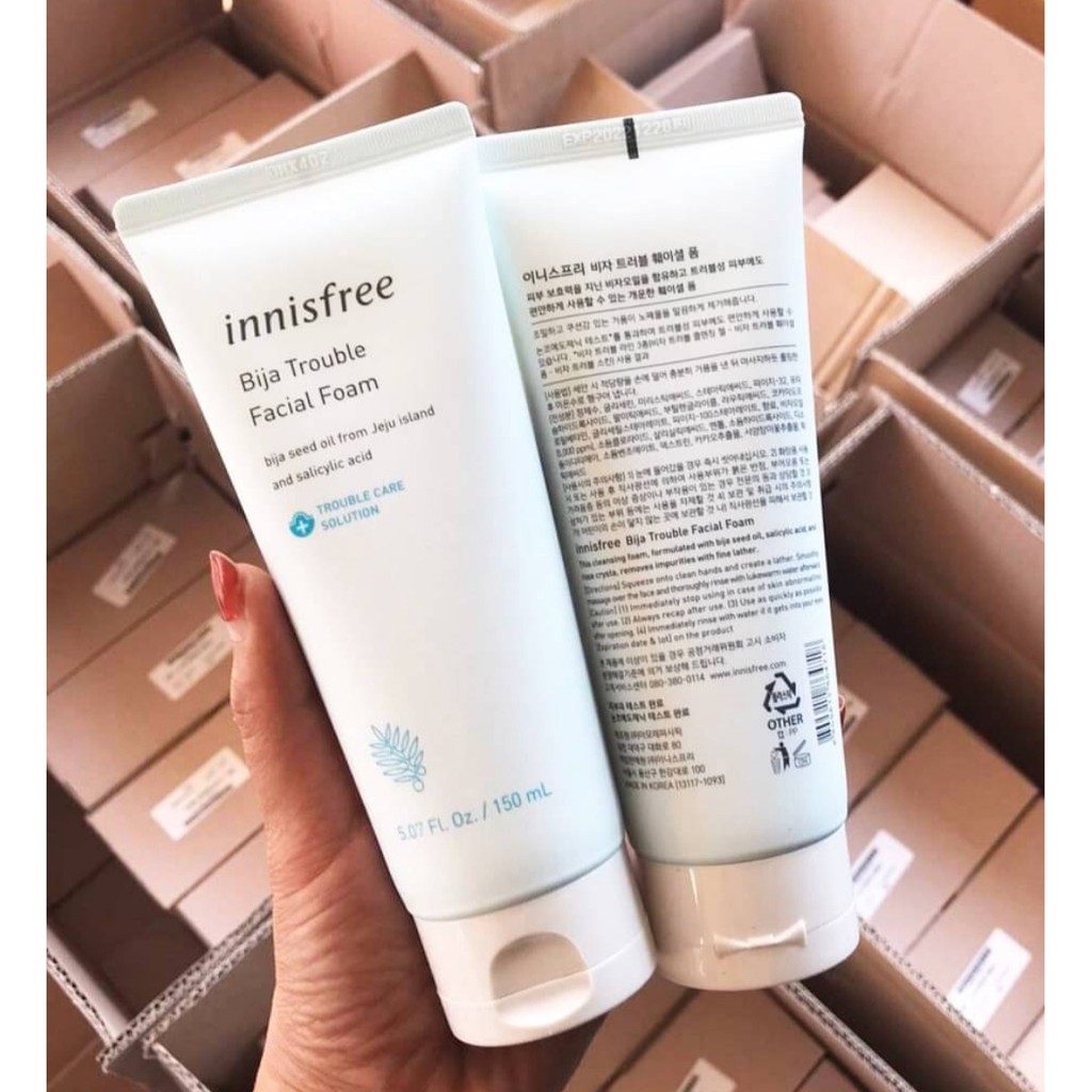 Innisfree Bija Trouble Facial Foam 150ml
