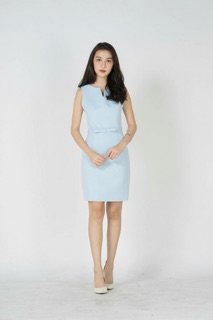 V-NECK DRESS ชุดเดรสเรียบหรูดูดี งานตัดคัตติ้งดี