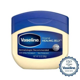 Vaseline 100% Pure Petroleum Jelly Original  368g.(lips blowing kiss)วาสลีน วช่วยกักเก็บความชุ่มชื้นของผิวป้องกันผิวแห้ง