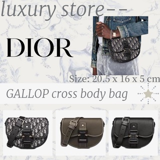 ดิออร์   DIOR   GALLOP กระเป๋าสะพายข้าง / กระเป๋าสะพายผู้ชาย / กระเป๋าสะพายข้าง / กระเป๋าสะพายข้าง / ใหม่ / ของแท้