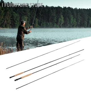 I Furniture store Fly Fishing 4 Section Pole Carbon Telescopic Rod with Storage Bag for Outdoor Activity