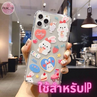 🐰 -พร้อมส่งในไทย-เคสซิลิโคนลายกระต่าย  ใช้สำหรับIPทุกรุ่น#214 🐰