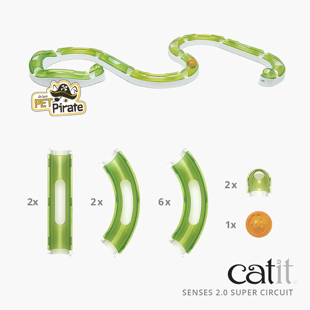 Catit Super Circuit ของเล่นแมว รางบอลแมวชุดใหญ่ ของเล่นฝึกทักษะ ของเล่นรางบอล แคทอิทของแท้ - รูปที่ 2