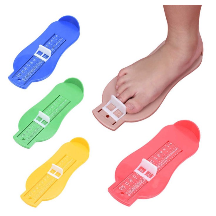 แผ่นที่วัดเท้าเด็ก หมดปัญหาซื้อรองเท้าผิดไซส์