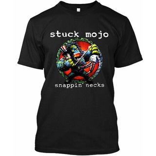 เสื้อยืด คอกลม พิมพ์ลาย Stuck Mojo Have a "Neck"