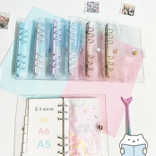 [ปก] แพลนเนอร์ พลาสติกนิ่ม 🔆 Clear Planner Cover Folder Diary สมุดแพลนเนอร์ สมุดโน๊ต ไดอารี่ แฟ้ม A6/A5 mimisplan