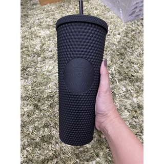 Starbucks studded USA black matte ของแท้💯%