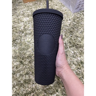 Starbucks studded USA black matte ของแท้💯%