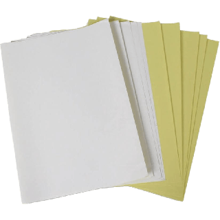 กระดาษสติ๊กเกอร์ สติ๊กเกอร์ A4 ขาวด้าน / ขาวมัน Label Sticker (100 แผ่น) 80 แกรม