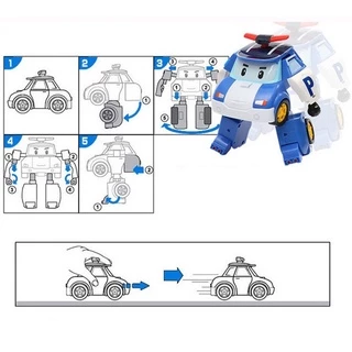 🚙COD🚙 สริมพัฒนาการ รถตำรวจของเล่น ของเล่นบทบาทสมมติ