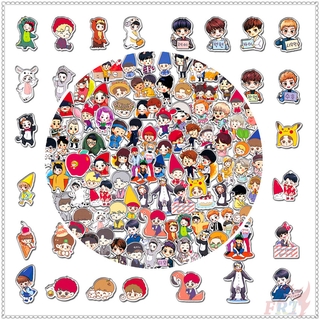 100Pcs/Set ❉ EXO - Q KPOP Superstar Boy Group สติ๊กเกอร์ ❉ DIY Fashion Luggage Laptop Skateboard Decals Doodle สติ๊กเกอร์