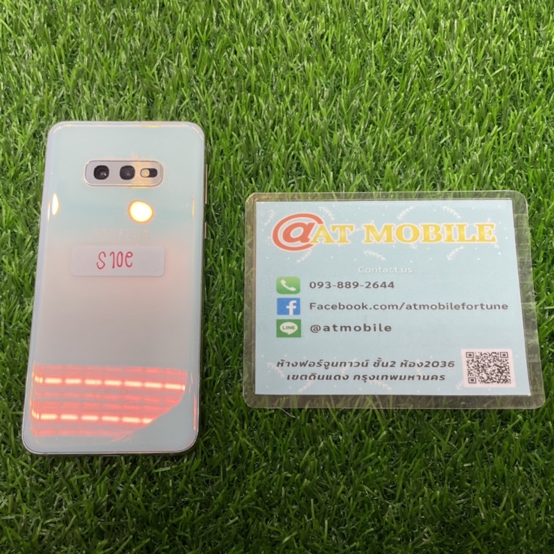 Samsung Galaxy S10e มือสอง เครื่องสวย รอยขีดข่วนแถบล่าง นิดหน่อย มีประกัน (SS0042)