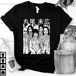 ใหม่ เสื้อยืด พิมพ์ลายอนิเมะ Tomie Junji Ito Uzumaki Horror Suehiro Maruo สไตล์วินเทจ สําหรับผู้ชาย TYUI32621