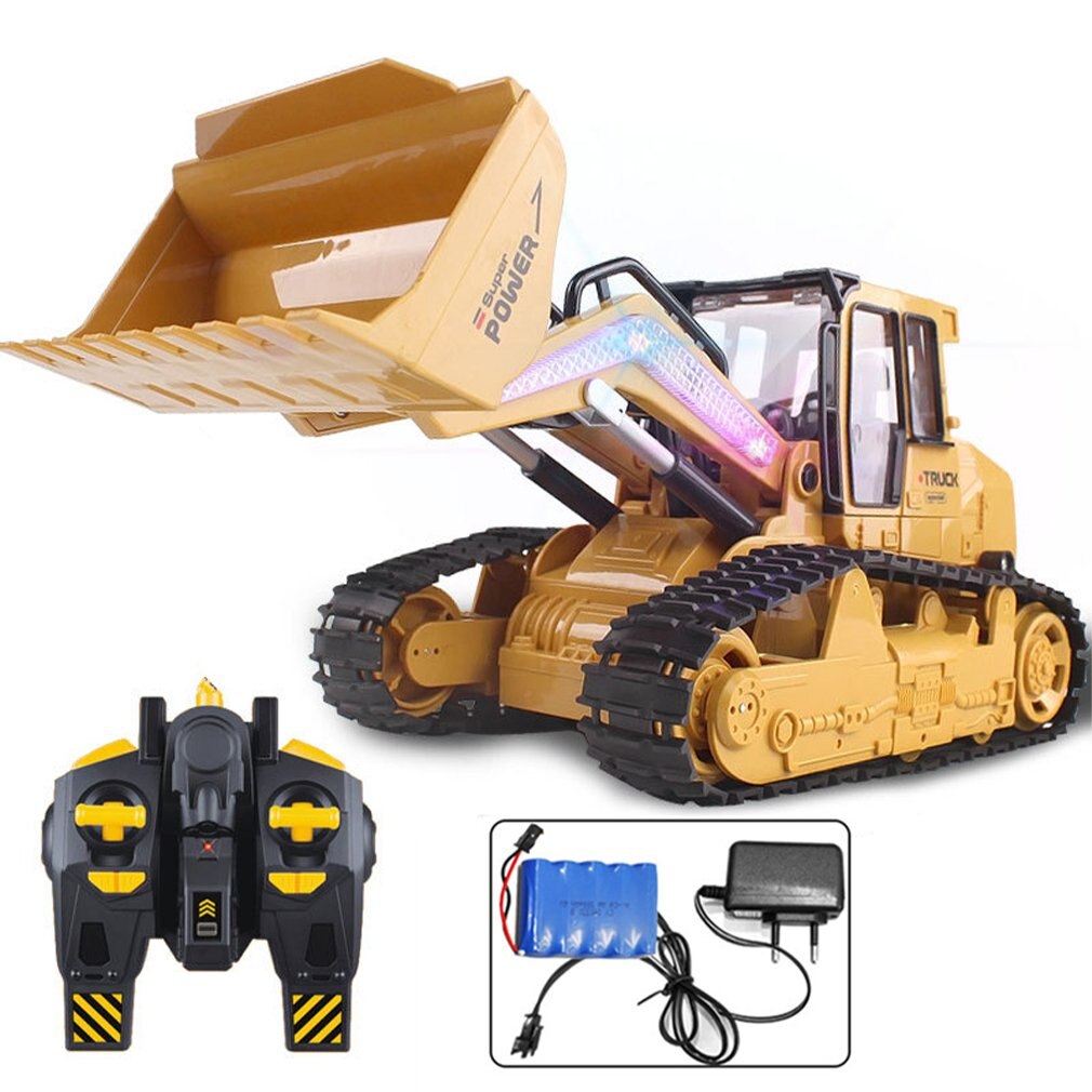 Kids Remote Control Tractor Toy Excavator Engineer Car Model 118 Scale